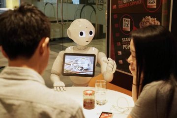 Arriva dal Giappone il Cameriere Robot