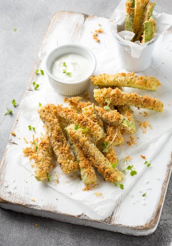 Ricetta Zucchine Fritte con Salsa allo Yogurt