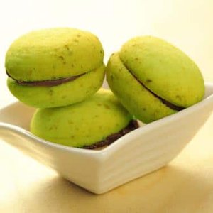 Baci di Dama al Pistacchio