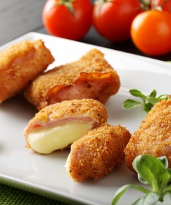 Ricetta Fagottini Fritti ai Babybel e Prosciutto