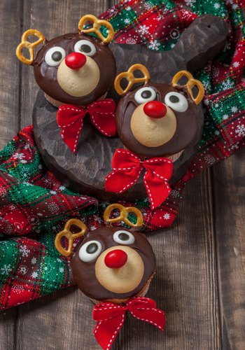 Ricetta Muffin Renna di Natale