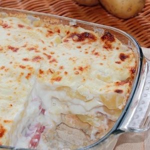 Parmigiana di Patate e Prosciutto