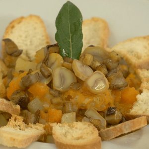 La Casa del Gusto, Zuppa con Porri, Patate, Zucca, Porcini e Castagne