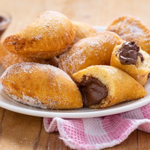 Panzerotti alla Nutella