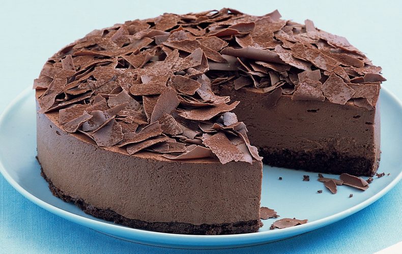 Cheesecake-alla-Mousse-di-Cioccolato-torta