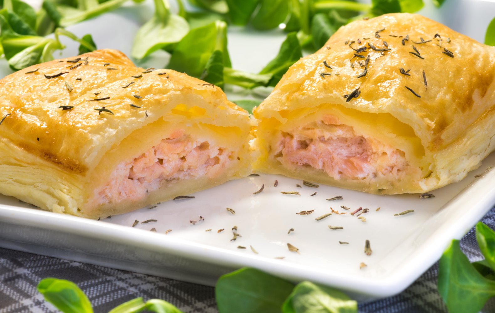 ricette con salmone e pasta sfoglia