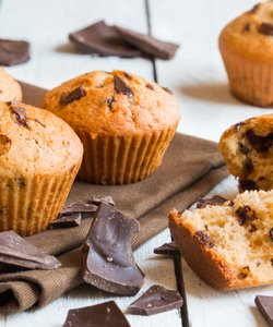 Ricetta Muffin con Gocce di Cioccolato