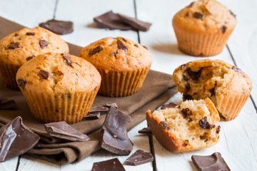 Ricetta Muffin con Gocce di Cioccolato