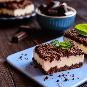 Torta Sbriciolata Mascarpone e Cioccolato