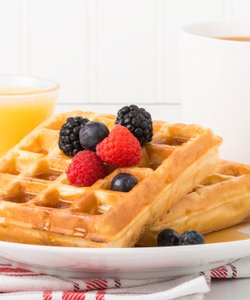 Ricetta Waffle al Forno