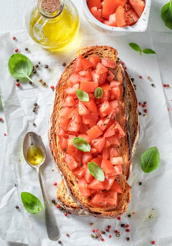 Ricetta Bruschette al Pomodoro