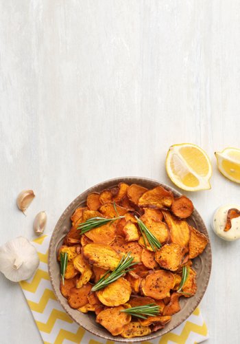 Ricetta Chips di Zucca al Forno