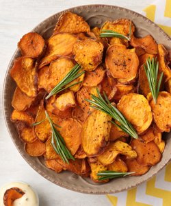 Ricetta Chips di Zucca al Forno
