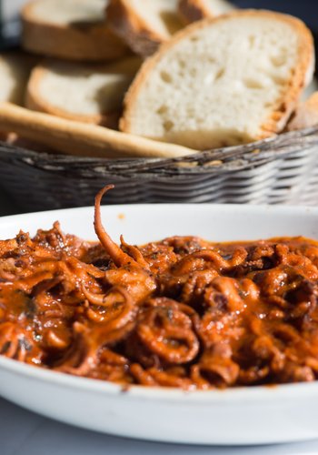 Ricetta Moscardini in Umido
