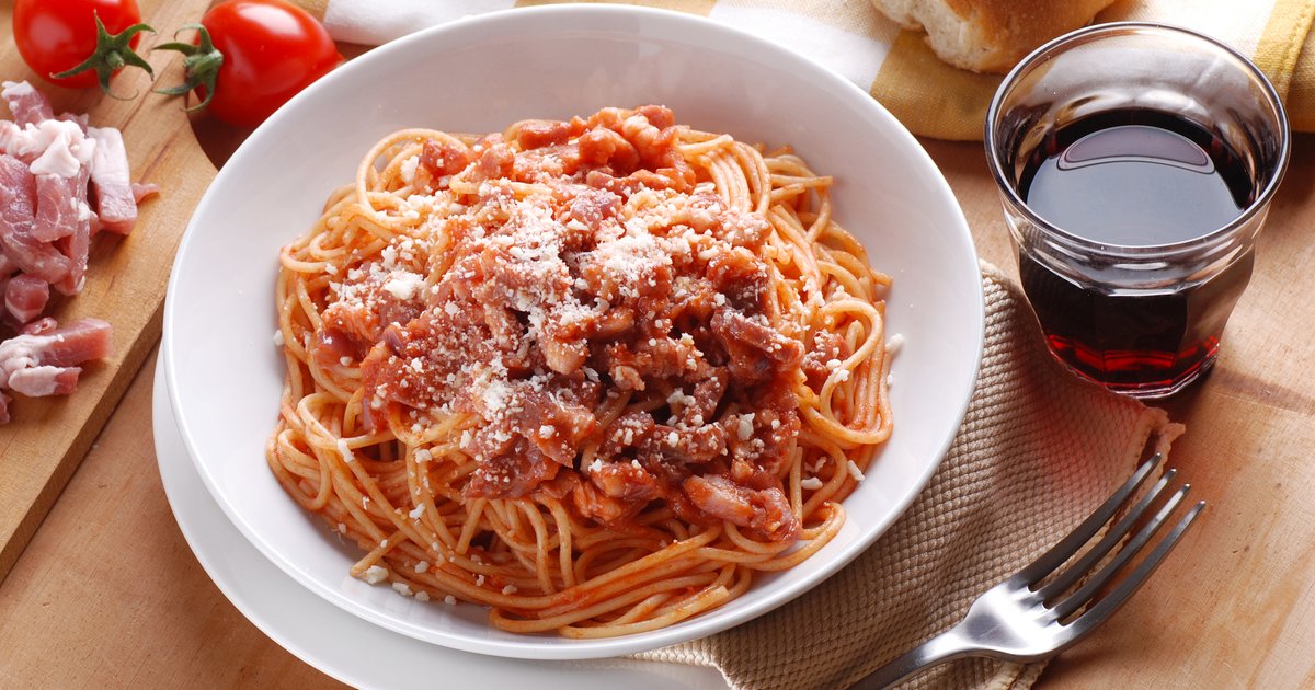 Ricetta Spaghetti All Amatriciana Il Club Delle Ricette