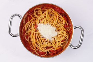 Ricetta Spaghetti Amatriciana 10