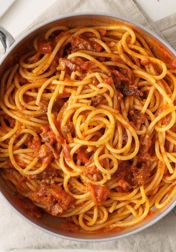Ricetta Spaghetti all’Amatriciana, la Ricetta Originale