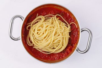 Ricetta Spaghetti Amatriciana 9