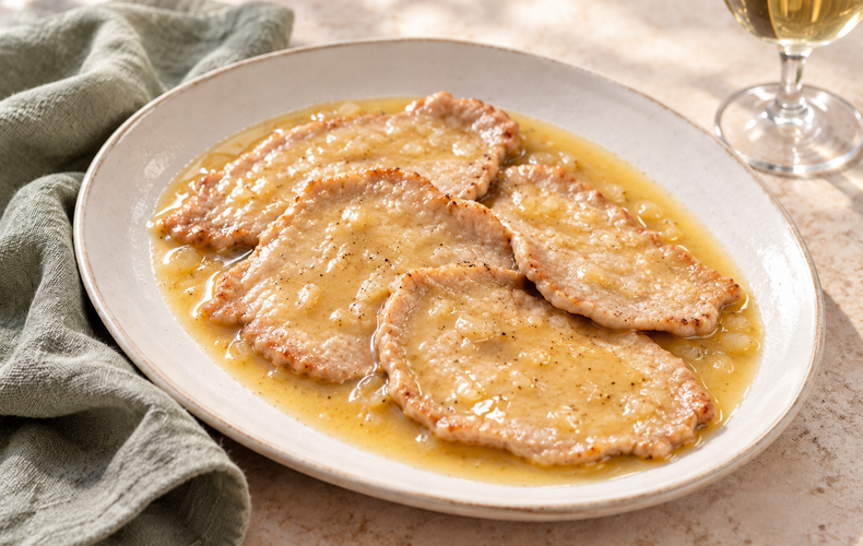 Ricetta Scaloppine al Vino Bianco