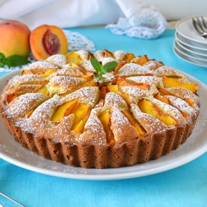 Torta alle Pesche
