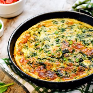 Frittata di Spinaci