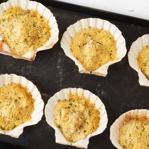 Capesante Gratinate