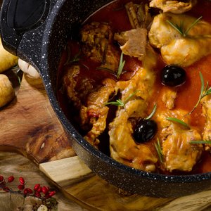 Coniglio alla Ligure