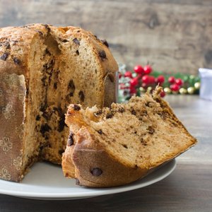 Panettone Con Gocce di Cioccolato