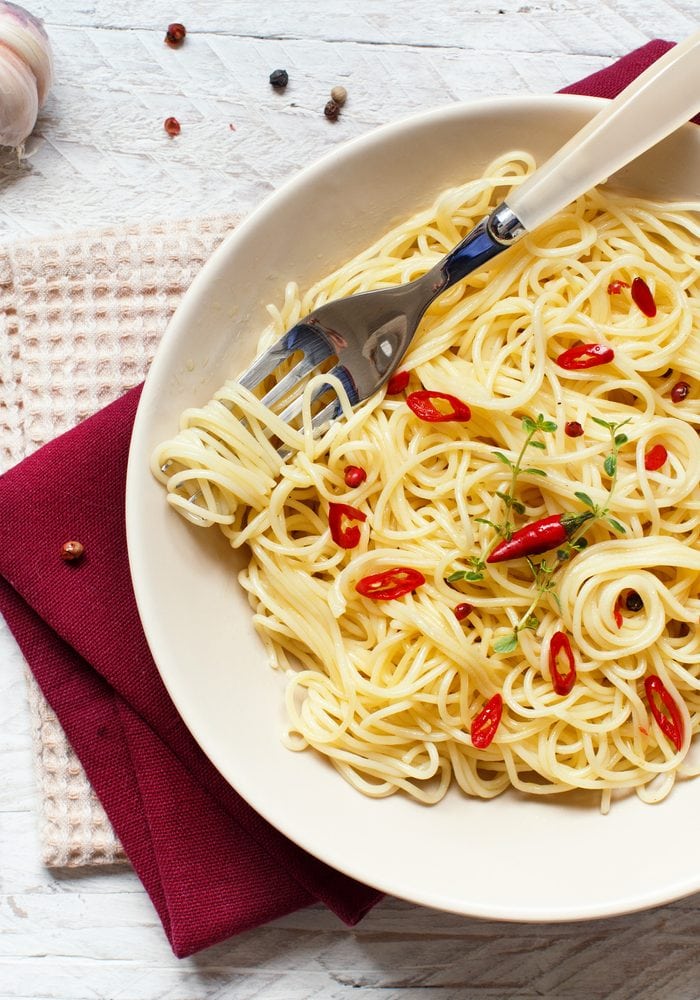 Ricetta Spaghetti Aglio, Olio e Peperoncino
