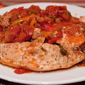 Petto di Pollo ai Peperoni