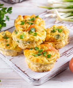 Ricetta Frittatine al Forno con Verdure