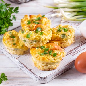 Frittatine al Forno con Verdure