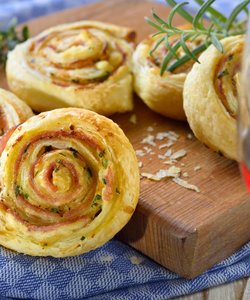 Ricetta Girelle di Pasta Sfoglia