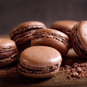 Macarons al Cioccolato