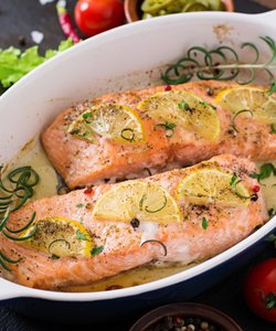Ricetta Salmone al Forno