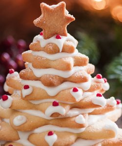 Ricetta Albero di Natale di Biscotti