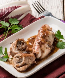 Ricetta Involtini di Pollo al Radicchio