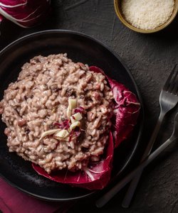 Ricetta Risotto Radicchio e Pancetta