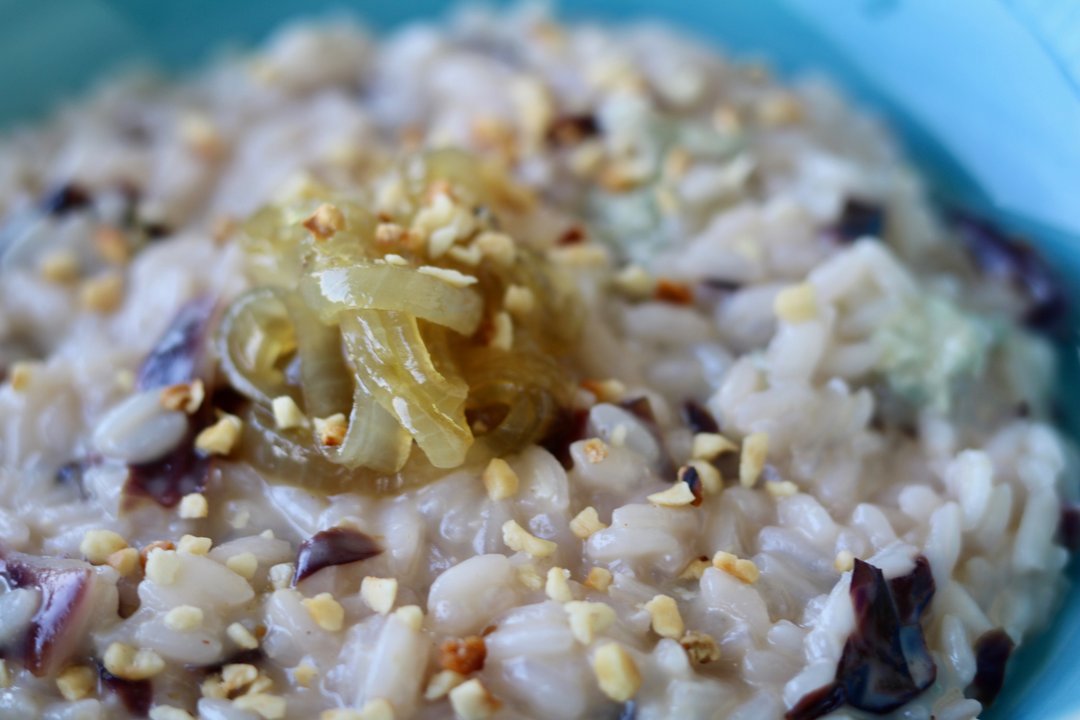 Ricetta Risotto Radicchio e e Cipolle Caramellate Il Club delle Ricette