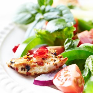 Strisce di Pollo alla Melagrana