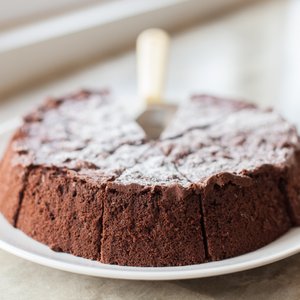 Torta al Cioccolato Fondente