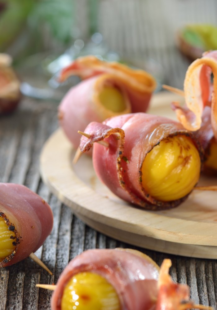 Ricetta Bocconcini di Castagne e Bacon