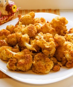 Ricetta Cavolfiore Impanato al Forno