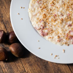 Risotto con Salsiccia e Stracchino