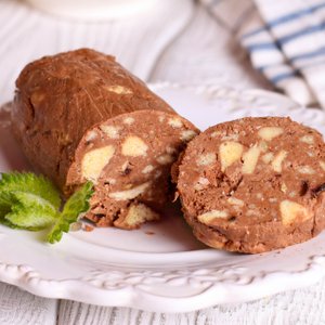 Salame di Cioccolato agli Amaretti
