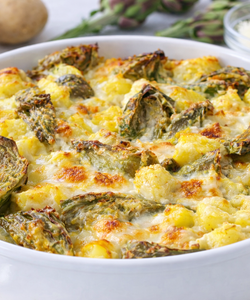 Ricetta Sformato di Carciofi e Patate al Forno