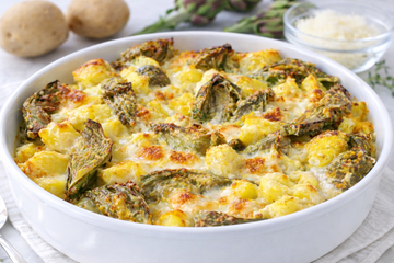 Ricetta Sformato di Carciofi e Patate al Forno