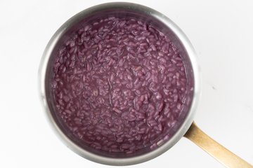 Ricetta Preparazione Risotto Mirtilli 10