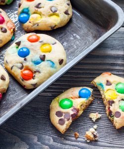 ricetta-M-&-m-'-s-Cookies