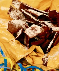 Ricetta Chiacchiere al Cacao